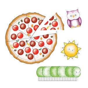 Fiskars Cut & Learn Lasten sakset ja kirja, yli 3-v.