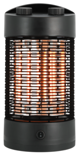 Oscillerende terrassevarmer med timer, 800 W