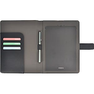 Anteckningsbok + penna, Modena Digital Folio Essential, svart