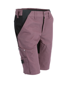Arbetsshorts stretch dam, plommon