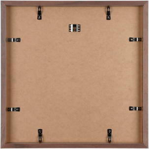 Kvadratisk fotoram trä FSC 50x50 cm