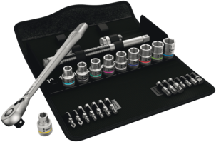 Hylsnyckelsats Wera Zyklop 1/2