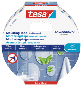 Monteringstejp kakel och metall, Tesa