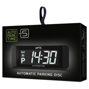 AutoParkTime automatisk parkeringsskiva APT5, digital