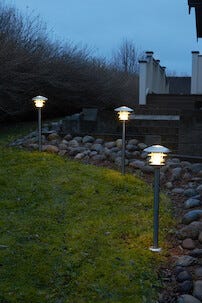 Northlight LED hagebelysning 3-pack