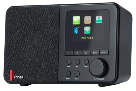 Pinell Supersound 001, DAB radio med FM og Bluetooth