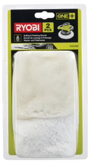 Ryobi RAK2BB polerhättor, 2-pack
