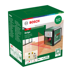 Bosch Quigo Basic, krysslaser med universalhållare