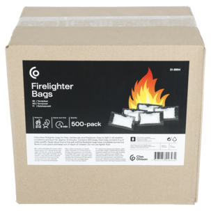 Braständare, storpack tändpåsar, 500-pack