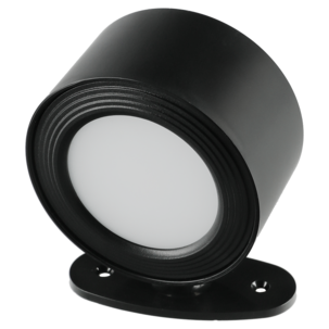 Vegglampe oppladbar, dimbar LED, USB, svart