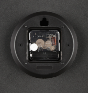 Veggklokke stillegående 30,5 cm