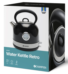 Champion Retro vattenkokare 1,7 l, VK401