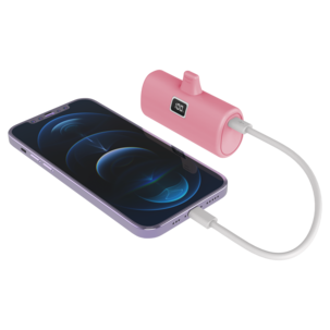 Powerbank Plug In Varavirtalähde USB-C, 5000 mAh