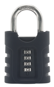 Hengelås med kode og kraftig bøyle, Cocraft, bredde 59 mm