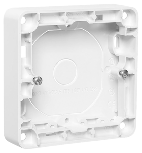 Elko RS forhøyningsramme for innfelt strømbryter 20 mm, Nordic Renhvit