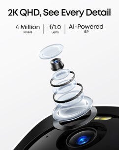 EufyCam E40 2-Cam Kit trådlös övervakningskamera, 2-pack