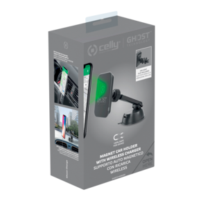 Telefonhållare med trådlös laddning (5 W), Celly Ghostcharge