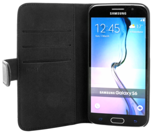 Lompakkokotelo Samsung Galaxy S6:lle, Holdit