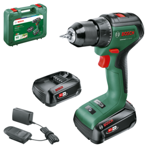 Bosch UniversalDrill 18V-60, skruvdragare med 2 batterier