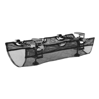 Kabelhållare skrivbord, kabelgömma med klämfäste, svart