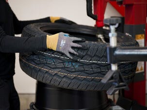 Tegera 8805R skärskyddshandskar med värmeskydd, B