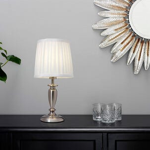 Cottex bordslampa Ines, höjd 34 cm