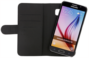 Lompakkokotelo Samsung Galaxy S6:lle, Holdit