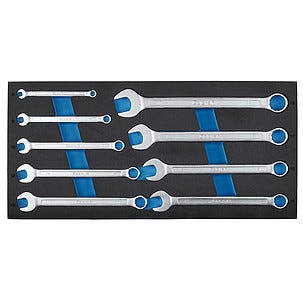 Työkalukaappi, jossa 90 työkalua