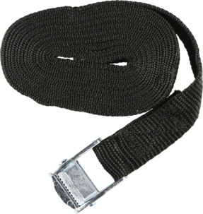 Strammebånd svart, bredde 25 mm