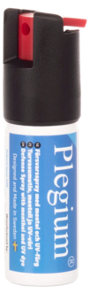 Plegium Budget forsvarsspray med farge og mentol