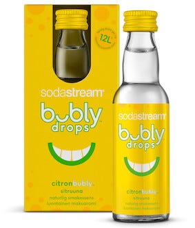 SodaStream Bubly Drops, smakkoncentrat 40 ml