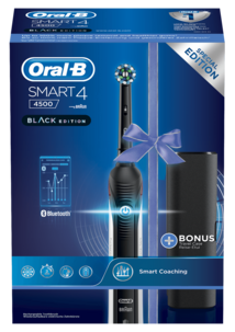 Oral-B Smart 4, 4500 Black, eltannbørste