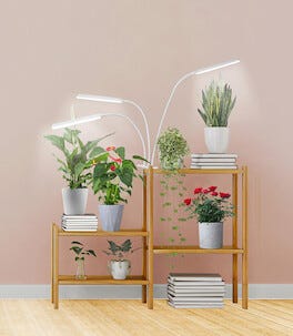 Kasvivalo LED 3 vartta ja nipistin