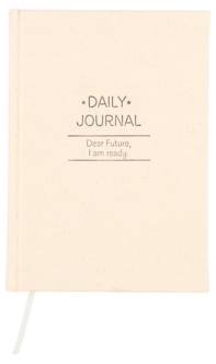 Dagbok Daily Journal, linne FSC-märkt