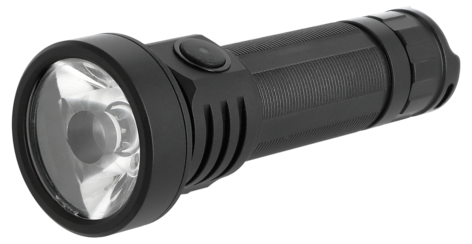 Vanntett oppladbar lommelykt, IP68, 50–1320 lumen
