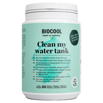 Biocool Clean my Water Tank, vattenreningstabletter 50 st