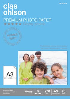 Fotopapper Clas Ohlson Glossy