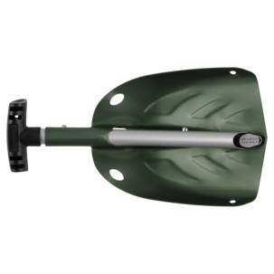 Teleskopspade av aluminium