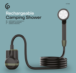 Campingdusch uppladdningsbar, USB