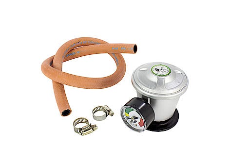 Gassregulator med manometer Landmann