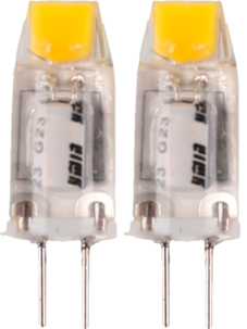 LED-lamppu G4 12 V 1 W, 2 kpl