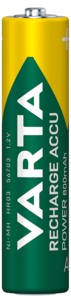 Varta Power laddningsbara AAA/HR03-batterier, 10-pack
