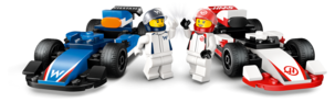 LEGO City F1 Williams Racing og Haas F1 racerbiler 60464, fra 4 år