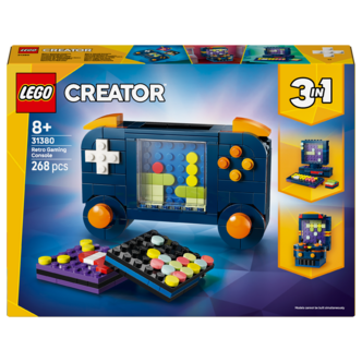 LEGO Creator 3-i-1 Spelkonsol i retrostil 31380, från 8 år