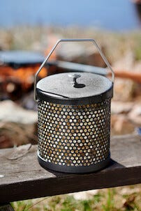 Hällmark popcorngryte for åpen ild, 4 liter
