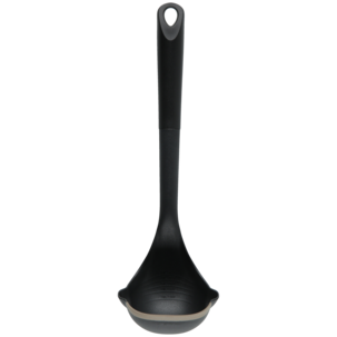 Soppslev glasfiber silikon svart, 30 cm