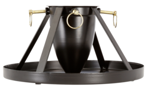 Julgransfot svart / guld