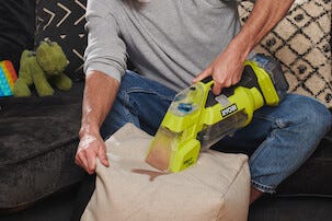 Ryobi Swift Clean matt- och textiltvätt 18V RDC18-0