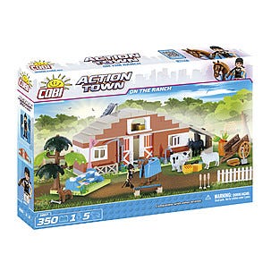 Cobi byggeklosser, stall