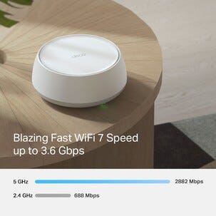 TP-Link Deco BE25 WiFi 7 KI mesh-router BE3600, 3-pakning